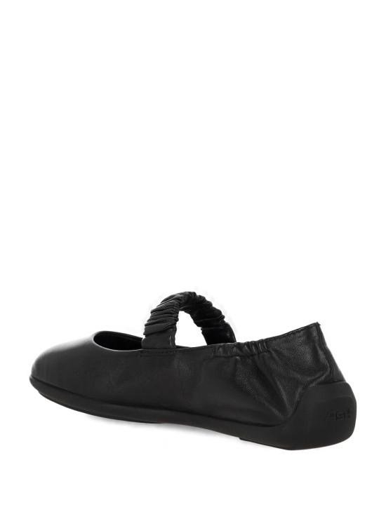 26SS 아쉬 플랫 슈즈 MAYA01 BLACK BLACKSOLE - ASH