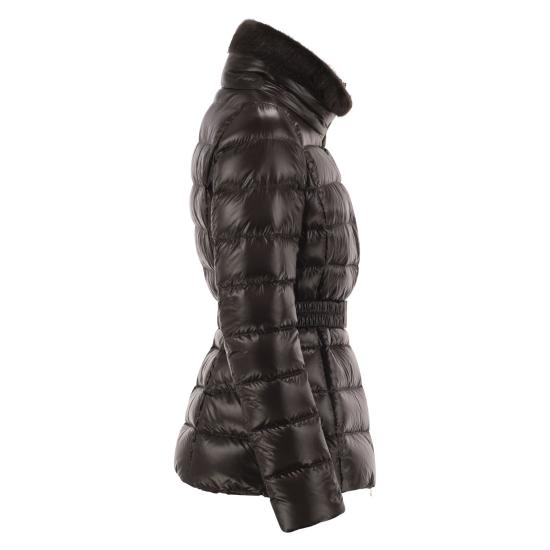 26FW 에르노 클라우디아 쇼트 다운 자켓 PI0485DICM05 DARK BROWN - HERNO