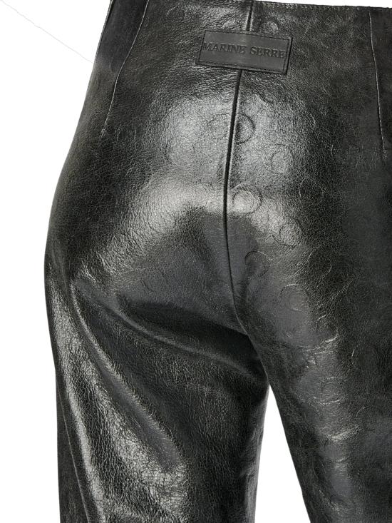 25FW 마린세르 스트레이트 팬츠 WPA163A CLEA0071BK99 Black - MARINE SERRE