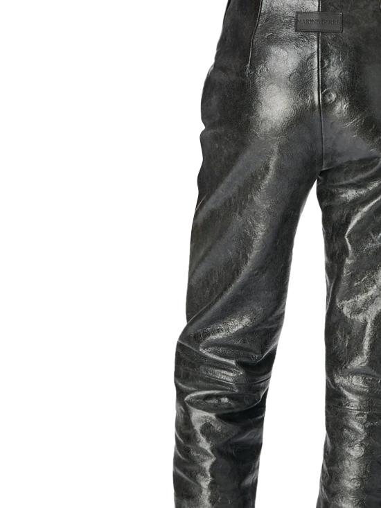 25FW 마린세르 스트레이트 팬츠 WPA163A CLEA0071BK99 Black - MARINE SERRE