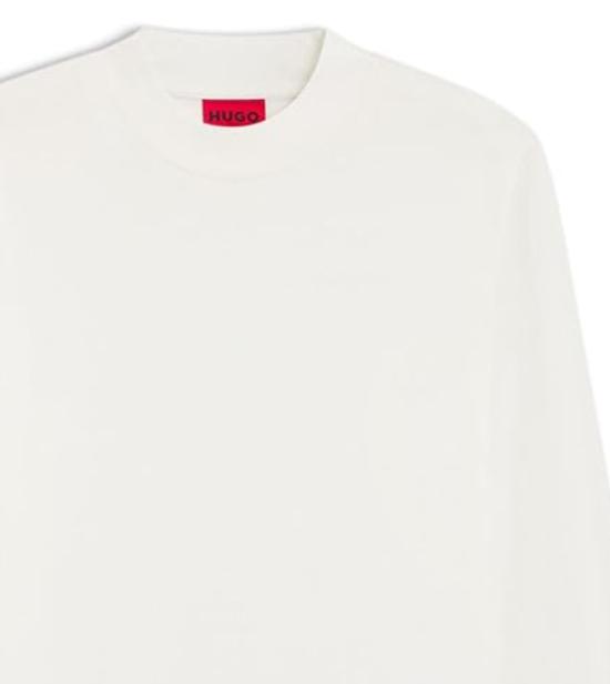25FW 휴고보스 긴팔 티셔츠 50544281 102 Natural - HUGO BOSS