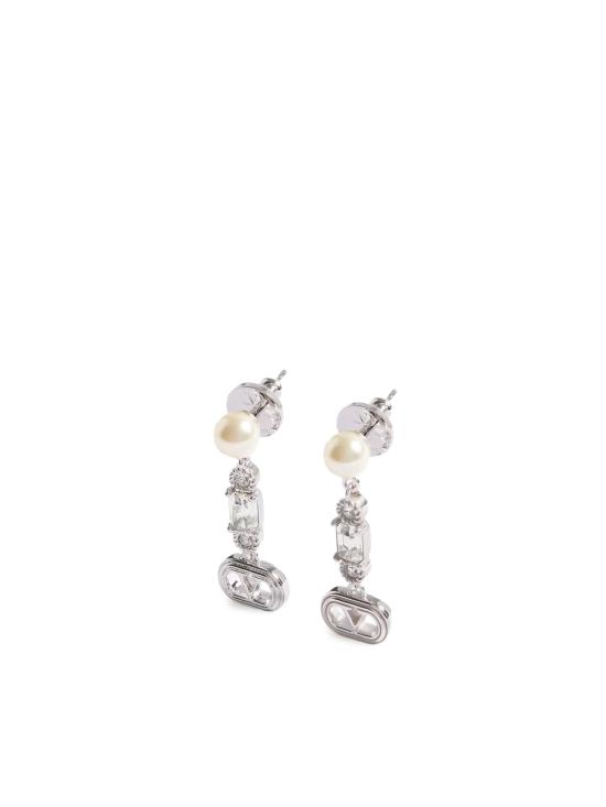 26FW 발렌티노 가라바니 이어링 9W2J0AI8 WKDDFF Rhodium - VALENTINO GARAVANI