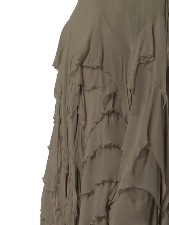26SS 블루마린 미디 원피스 P644A490A N0592 Aloe Green - BLUMARINE