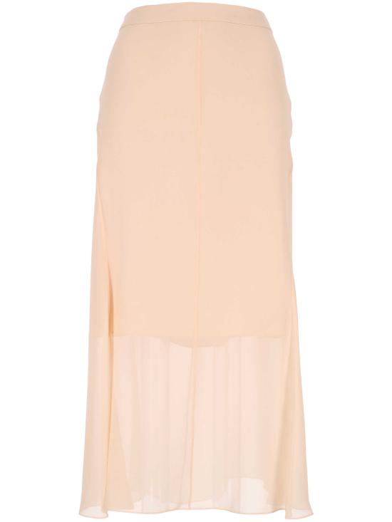 26SS 뮈글러 롱 스커트 26S1JU05903016 3520 Pink Powder