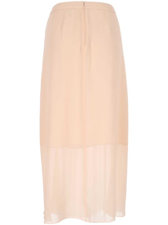 26SS 뮈글러 롱 스커트 26S1JU05903016 3520 Pink Powder - MUGLER