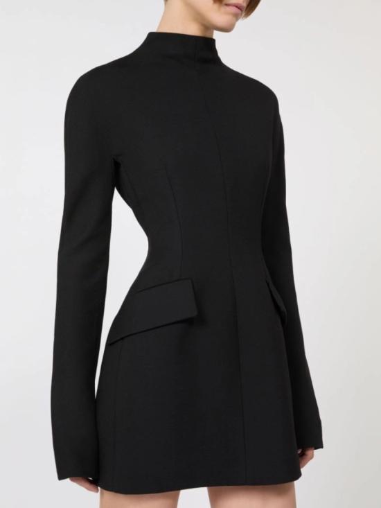 26SS 스포트막스 숏 원피스 2612221011600SPXTEFRITE003 Black - SPORTMAX