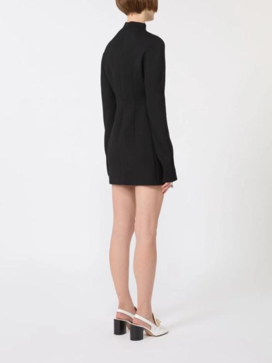 26SS 스포트막스 숏 원피스 2612221011600SPXTEFRITE003 Black - SPORTMAX