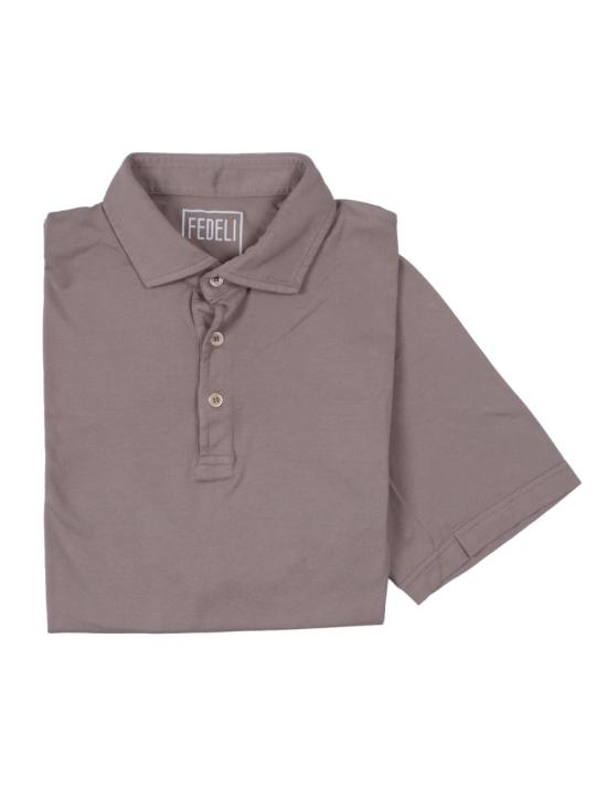 26SS 페델리 폴로 티셔츠 TUD00116 Neutrals - FEDELI