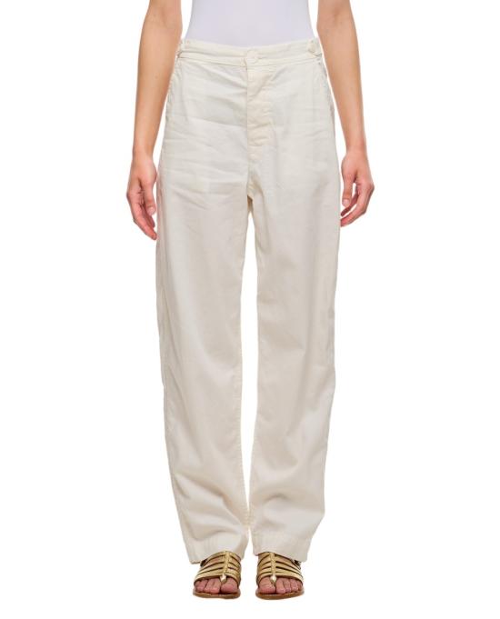  케이시 케이시 스트레이트 팬츠 22FP211OFFWHITE Neutrals