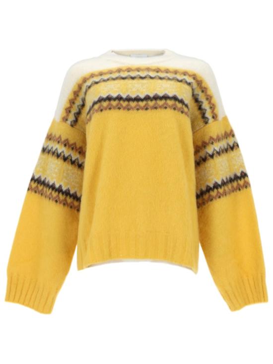 26SS 가니 스웨터 A1070077 358 Yellow