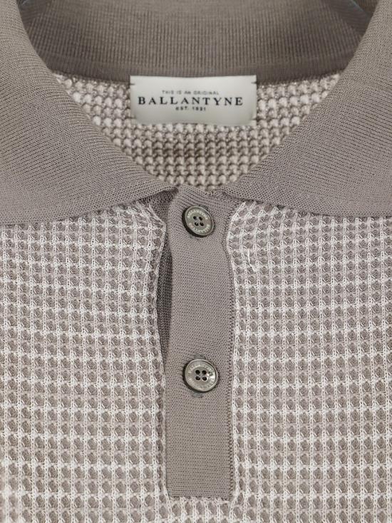 26SS 발렌타인 폴로 티셔츠 B2W253 16C01 Neutrals - BALLANTYNE