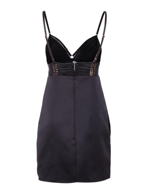 26SS 엘리자베타프랜치 숏 원피스 AB95062E2 Black - ELISABETTA FRANCHI