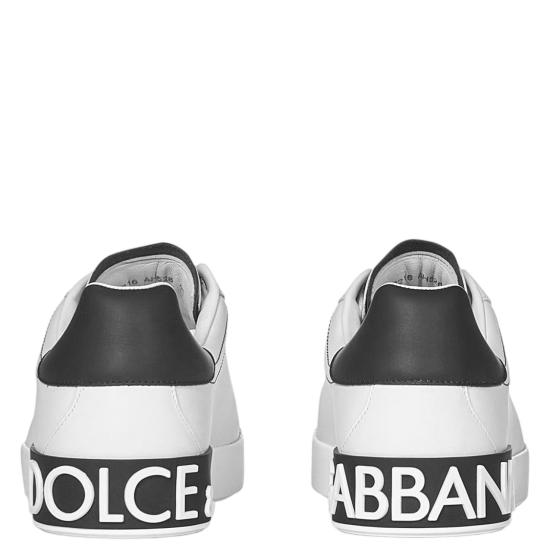 26FW 돌체앤가바나 카프스킨 나파 포르토피노 스니커즈 CS2216AH52689697 White - DOLCE & GABBANA