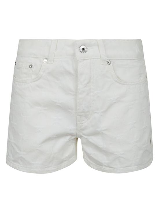 26SS 오프화이트 데님 숏팬츠 OWYC019S26DE N001 White