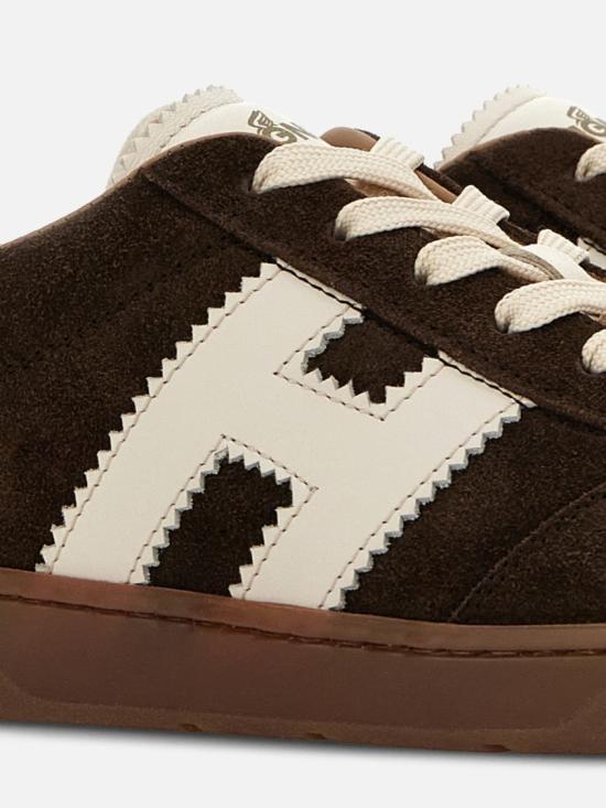 26FW 호간 스니커즈 HXW6470FB60 UHK Brown - HOGAN