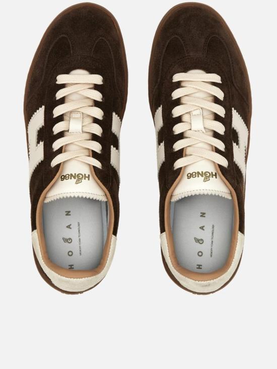26FW 호간 스니커즈 HXW6470FB60 UHK Brown - HOGAN