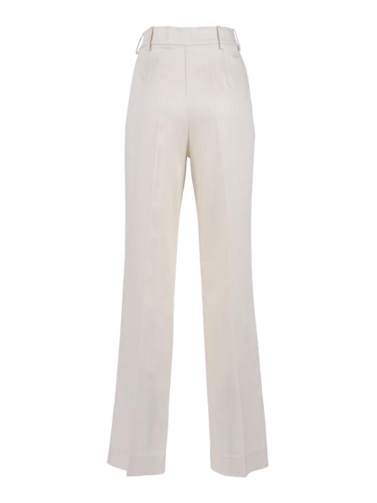 26SS 에르마노 설비노 수트 팬츠 D48EP069ER3 White - ERMANNO SCERVINO