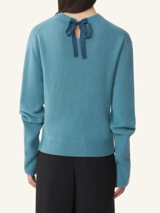 26FW 랑방 스웨터 RW PO0016 K113 A26 Blue - LANVIN