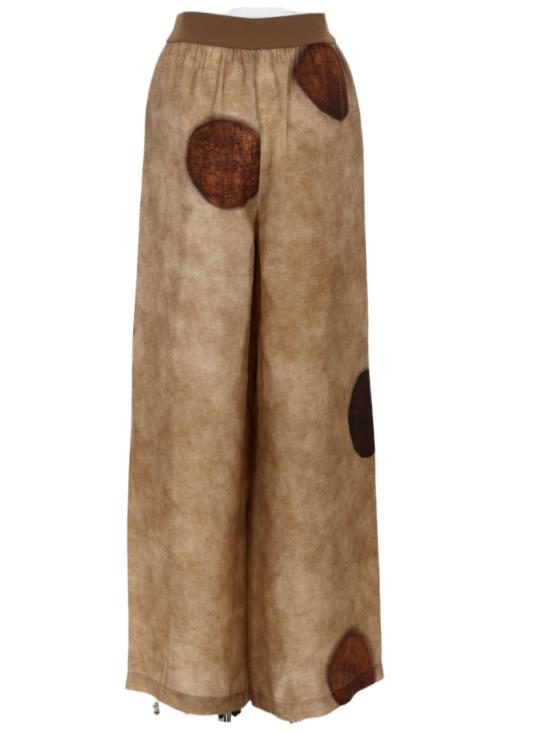 26SS 우마 왕 팔라초 팬츠 UW3021 UW506 Brown - UMA WANG