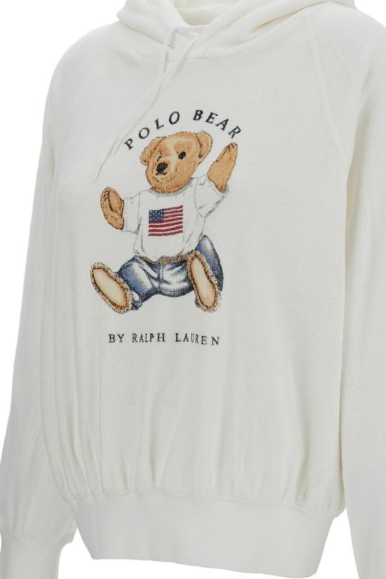26SS 폴로 랄프로렌 후드 티셔츠 211A12745001WHITE Neutrals - POLO RALPH LAUREN