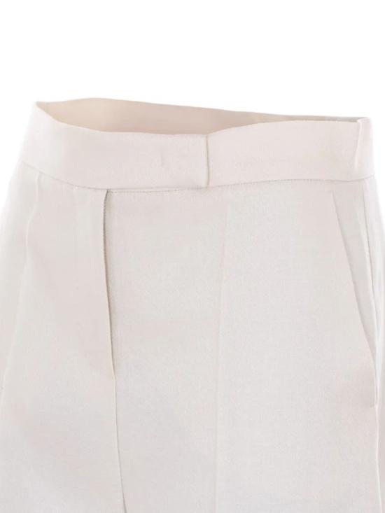 26SS 막스마라 카키 버뮤다 쇼츠 2611131032600MXMKAKI006 White - MAX MARA