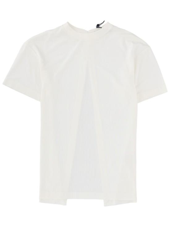  자크뮈스 Ventadou 페이퍼 저지 탑 TSW00589AJ0 0254100 White - JACQUEMUS