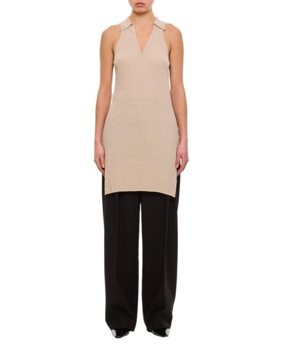  퀴라 민소매 티셔츠 Q790KAQ0077 Neutrals