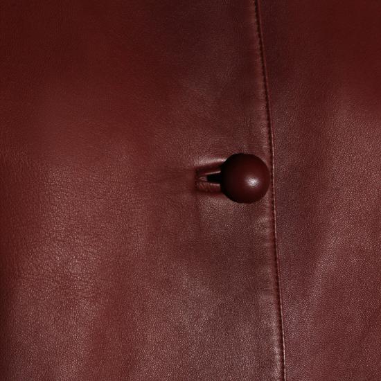 26SS 끌로에 가죽 자켓 CH26SCV97201642 Burgundy - CHLOE