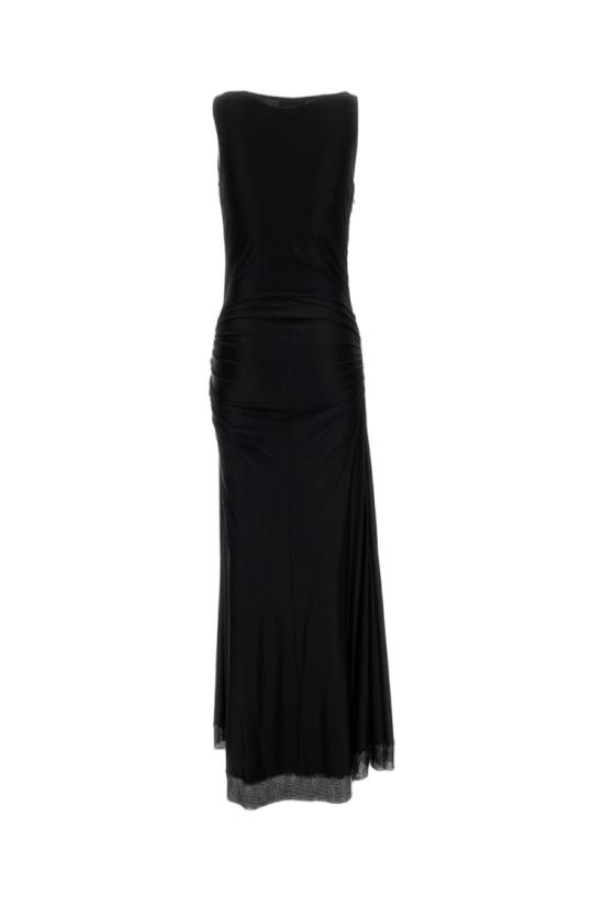 26FW 파코라반 롱 원피스 26AXRO069MH0006P001 Black - PACO RABANNE