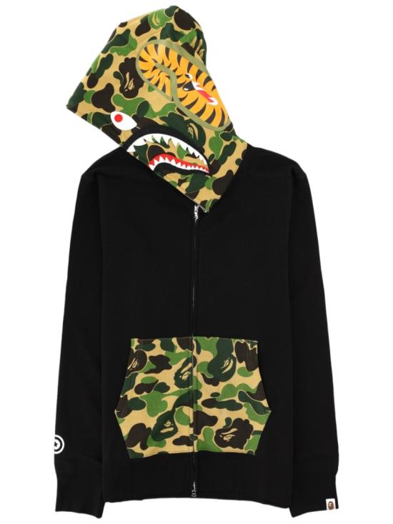  베이프 후드 티셔츠 001ZPM301301M BLACK - BAPE