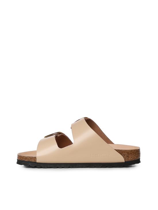 26FW 버켄스탁 뮬/슬리퍼 1026553 SHINE NEW BEIGE - BIRKENSTOCK