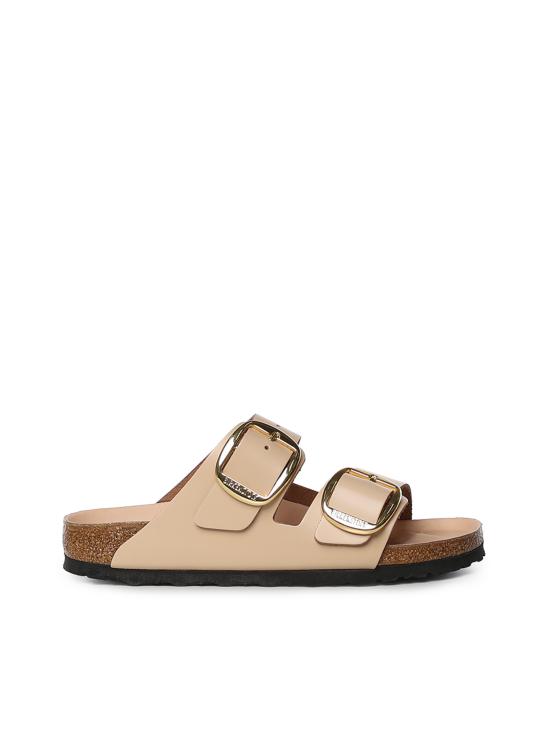 26FW 버켄스탁 뮬/슬리퍼 1026553 SHINE NEW BEIGE - BIRKENSTOCK