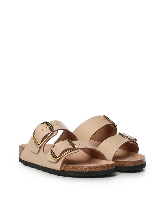26FW 버켄스탁 뮬/슬리퍼 1026553 SHINE NEW BEIGE - BIRKENSTOCK