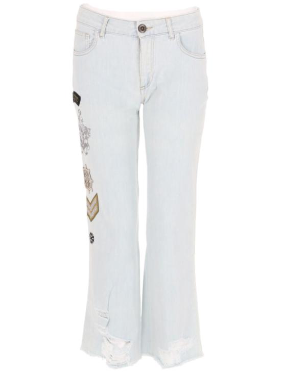  미스터앤미세스퍼 스트레이트 팬츠 JE023E XDENIM5250 White