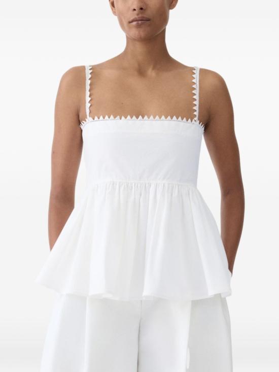 26SS 자크뮈스 민소매 티셔츠 TOW00887 AW00648 100 White - JACQUEMUS