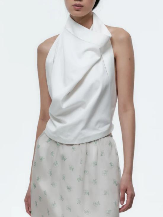 26SS 까르벵 민소매 티셔츠 6261K21267N000 White - CARVEN