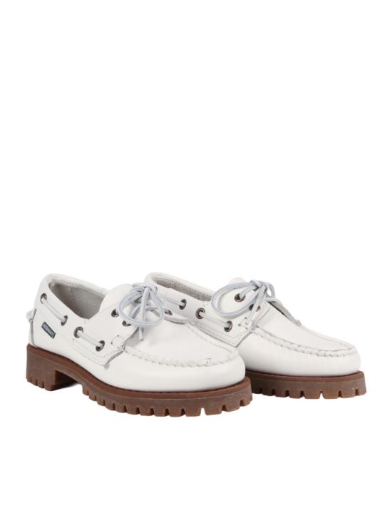 26SS 세바고 플랫 슈즈 771276W White - SEBAGO