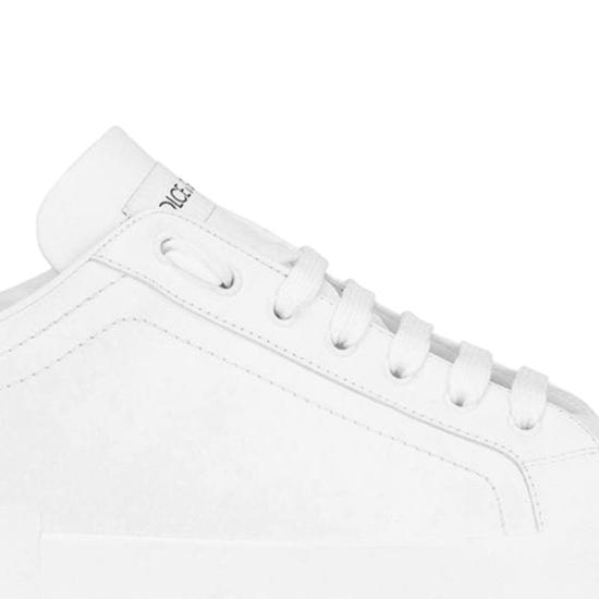 26FW 돌체앤가바나 카프스킨 포르토피노 스니커즈 CS1772A106580001 White - DOLCE & GABBANA