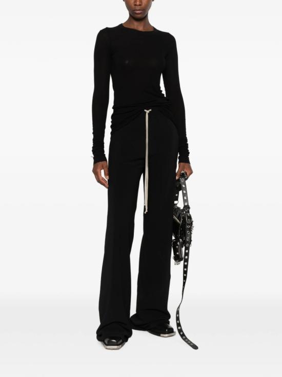 26FW 릭 오웬스 스트레이트 팬츠 RP02F5304 HY Black - RICK OWENS