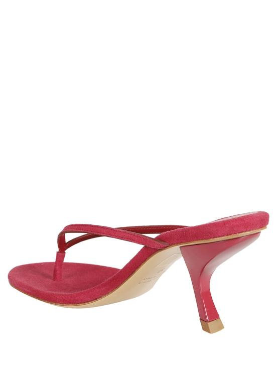 26SS 지아 보르기니 뮬/슬리퍼 AURORINA8050CHERRY Red - GIA BORGHINI
