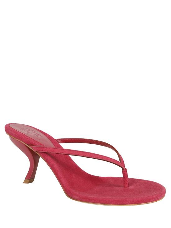 26SS 지아 보르기니 뮬/슬리퍼 AURORINA8050CHERRY Red - GIA BORGHINI
