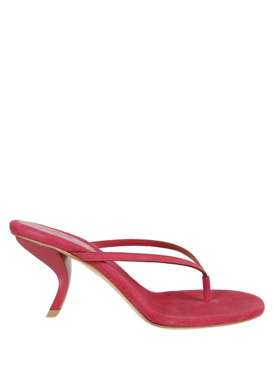 26SS 지아 보르기니 뮬/슬리퍼 AURORINA8050CHERRY Red