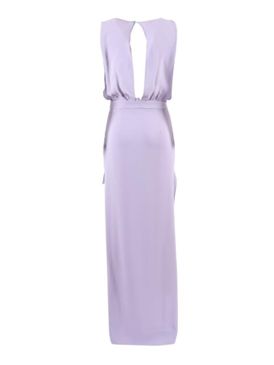 26SS 엘리자베타프랜치 미디 원피스 AB91561E2 Purple - ELISABETTA FRANCHI