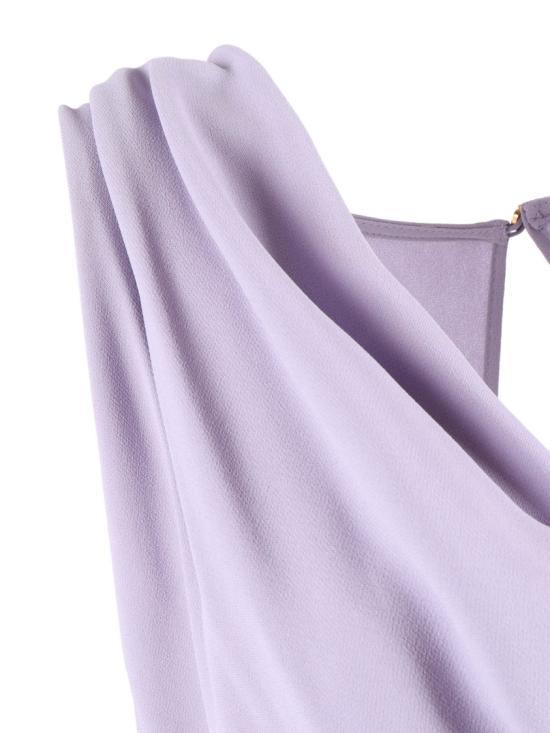 26SS 엘리자베타프랜치 미디 원피스 AB91561E2 Purple - ELISABETTA FRANCHI