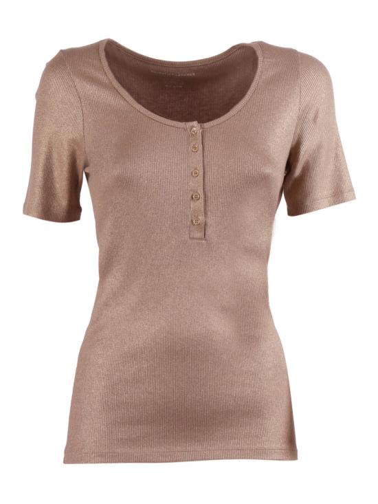 26SS FILATURES DU LION 반팔 티셔츠 M014 FTU093 Brown