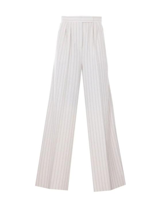 26SS 막스마라 스트레이트 팬츠 2611781012600MXMOSSO001 White