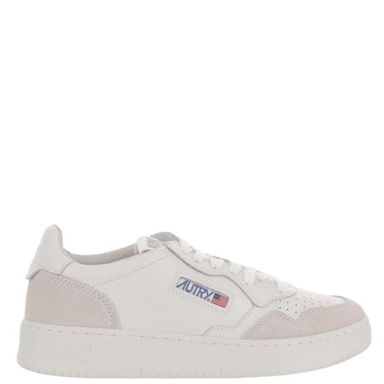 26FW 오트리 메달리스트 로우 스니커즈 AULMLS30LEATSUEDETOTALWHT White