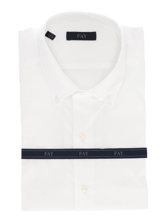 26SS 페이 긴팔 셔츠 NCMA152258SORM White - FAY