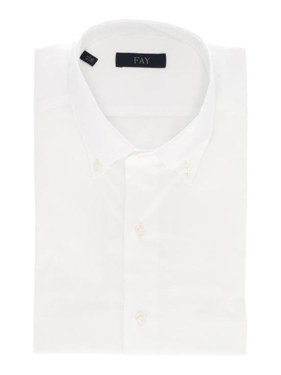 26SS 페이 긴팔 셔츠 NCMA152258SORM White