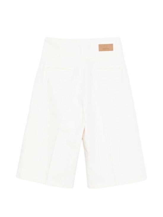 26SS 아미 코튼 랩드 벨티드 버뮤다 쇼츠 FSO840DE0126136 White - AMI